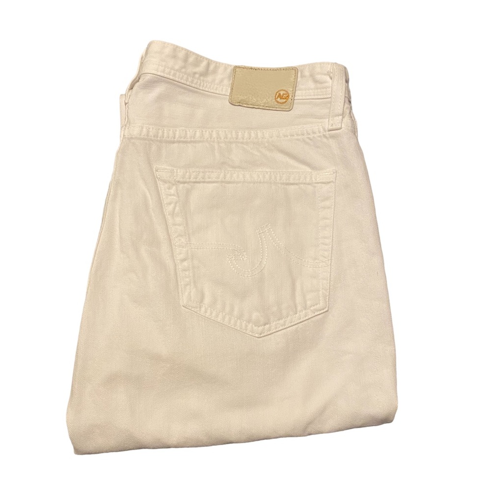 AG Adriano Goldschmied White Jeans
